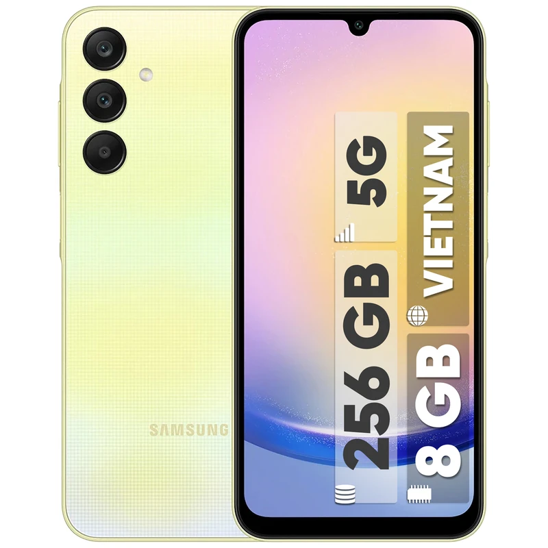گوشی موبایل سامسونگ مدل Galaxy A25 ظرفیت 256 گیگابایت و رم 8 گیگابایت (5G)