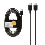 کابل شارژ 1.8 متری PD و فست SAMSUNG Type-C to Type-C 45W - مشکی - DST - درجه یک